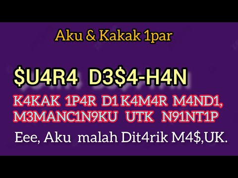 Aku Vs Kakak 1par || #part09 (25/12/2022)