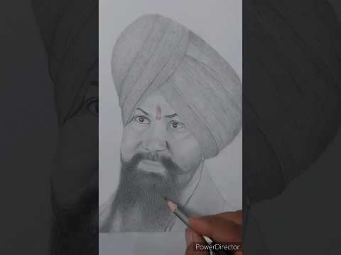 Lakhbir Singh Lakkha #sketch #art #part-2 #drawing #portrait #painting #tutorial #trending #viral