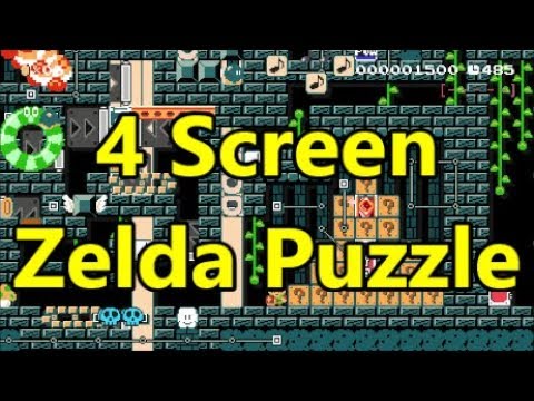 4 Screen ZELDA Puzzle Level by PuzzleKing