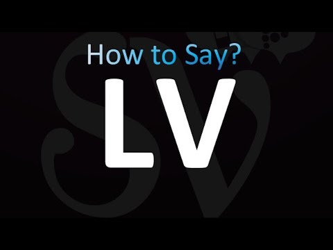 How to Pronounce LV (correctly!)