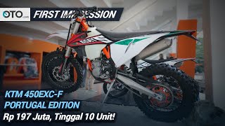 KTM 450EXC-F Portugal Edition | First Impression | Enduro Spesial Rp 197 Juta | OTO.com