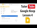 Google Keep Tutorial Lesson 4 Adding Reminder Or Location