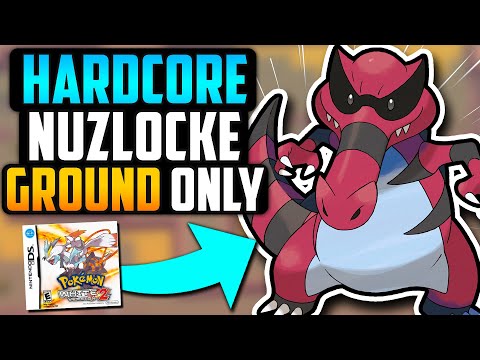 CAN I BEAT A POKÉMON WHITE 2 HARDCORE NUZLOCKE WITH ONLY GROUND TYPES!? (Pokémon Challenge)