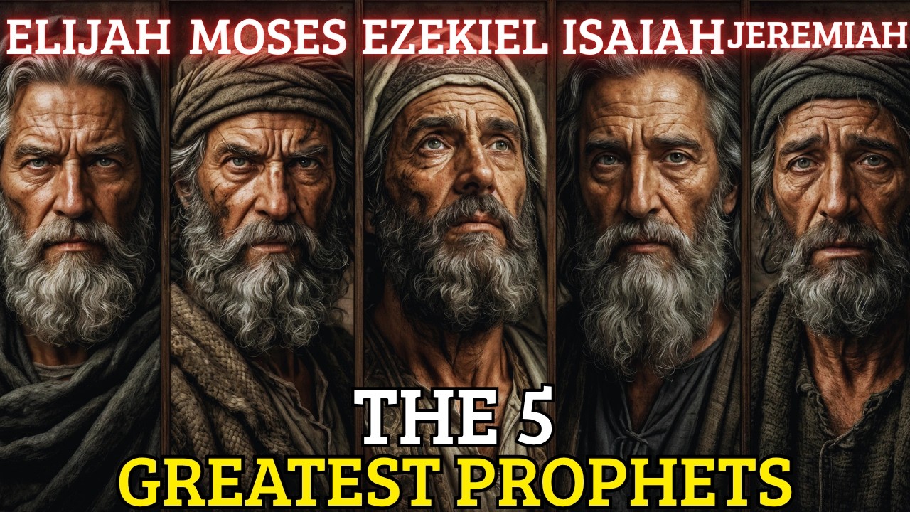 THE GREATEST PROPHETS OF THE BIBLE – MOSES, ELIJAH, ISAIAH, JEREMIAH, EZEKIEL