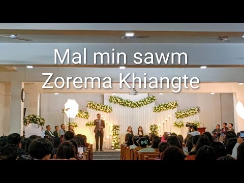 Zorema Khiangte Mal min sawm/ Christy Hmar thlana programe