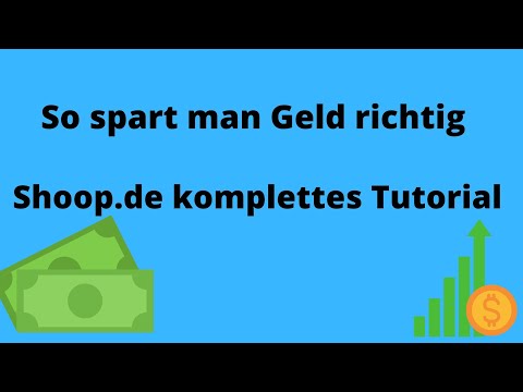 Shoop.de komplettes Tutorial |das beste Cash back Portal? | So Sparst du jede menge Geld