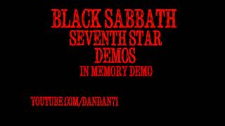 Black Sabbath &quot;In Memory&quot; Demo Seventh Star