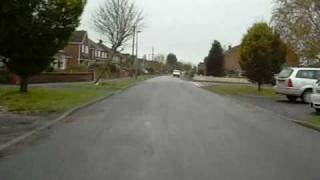 preview picture of video 'A Ride Along Whitestone Road - Scunthorpe'
