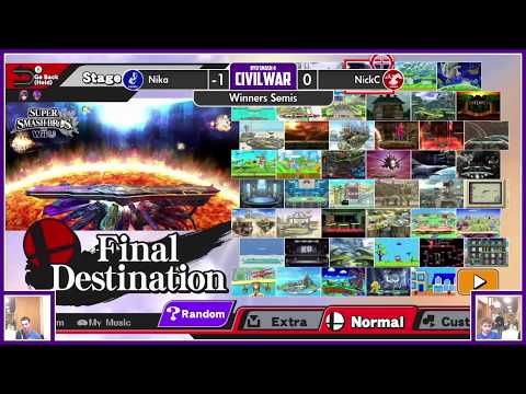 Nika (Lucina) vs NickC (Falcon) - Top 8 WS - NSM Civil War