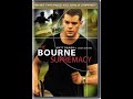 Opening And Closing To The Bourne Supremacy Widescreen DVD 2004