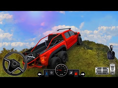 Offroad Jeep Driving 4x4 Simulator 2023 - Luxury SUV Prado Stunts Drive 3D | Android GamePlay