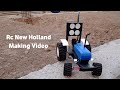 How To Make New Holland Tractor With Cardboard New Holland Tractor Kaise Banaen Cardboard Se