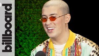 Bad Bunny Shows Off His Fashion & Teases New Music | 2017 Latin Grammys