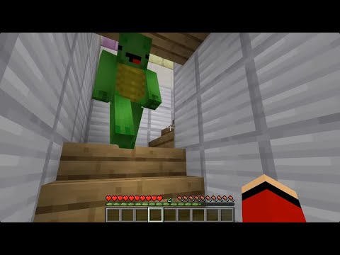 JJ and Mikey Became Scary FNAF Animatronics in Minecraft Five Nights At Freddy's Challenge by Maizen