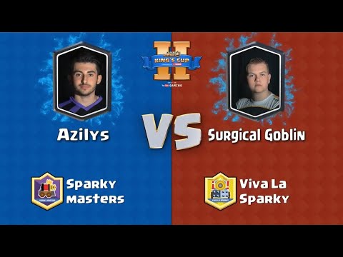 Surgical Goblin vs Azilys | King’s Cup 2 - $200,000 Clash Royale Tournament - Day 2