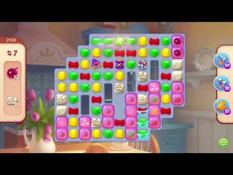 Homescapes 2138 Level - 17 moves - NO BooSTERS