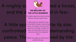 THE LITTLE SPARROW  #shorts #nature #cute #sparrow #relax