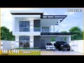 Modern House Design | 2storey House | 8m x 10m with 3Bedroom