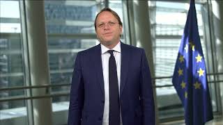 Olivér Várhelyi, the Commissioner for Neighbourhood and Enlargement at