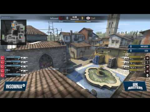 [UKCSGO] 23.03.2017 - CeX vs Infused @ UK Masters S3 W5 Map 1