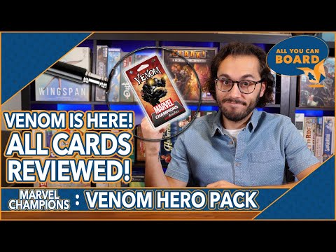 Venom Hero Pack | Marvel Champions | All NEW Cards REVIEWED & ANALYZED