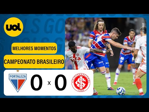 FORTALEZA 0 X 0 INTERNACIONAL: CAMPEONATO BRASILEIRO 2025, VEJA OS GOLS!