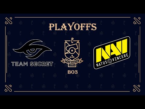 🔴 [DOTA 2 LIVE] SECRET VS NAVI . WePlay! Pushka League Season 1: Division 1.