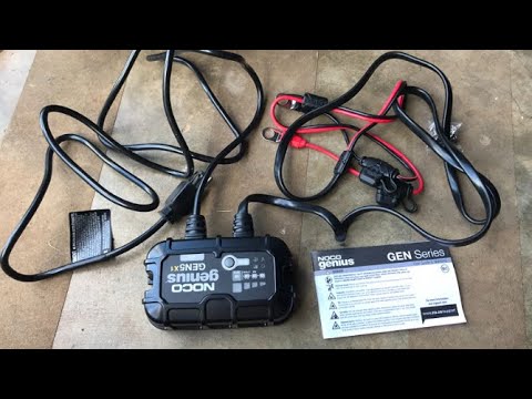 NOCO Genius GEN5X1, 1 Bank, 5 Amp Fully Automatic Smart Marine Charger Review, Very solid good quali