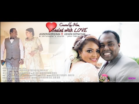 Beautiful Indian Church Wedding Johor | Jagindran&Ashwini by Digimax Video Production