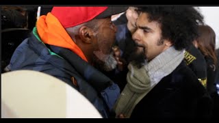 BEEF!!!!!! - DAVID HAYE &amp; SHANNON BRIGGS CLASH FACE-TO-FACE @ JOSHUA-MARTIN WEIGH IN (FULL VIDEO)