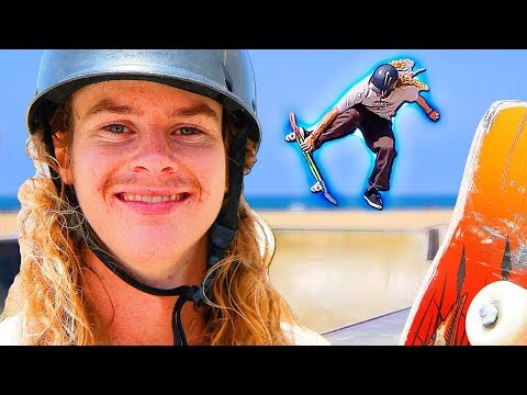THE MOST CREATIVE SKATER AT VENICE SKATEPARK!