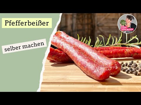 Hausgemachte Pfefferbeißer selber machen - ein leckerer Brotzeit Snack