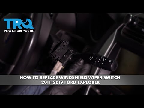 How to Replace Windshield Wiper Switch 2011-2019 Ford Explorer