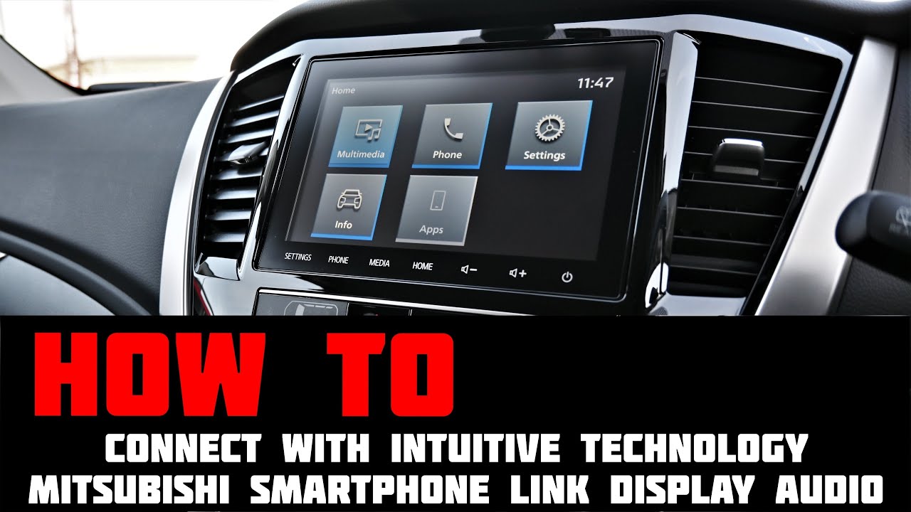 How To Connect Your Phone to Smartphone link Display Audio Via Bluetooth (SDA 8 Inches Touch Screen)