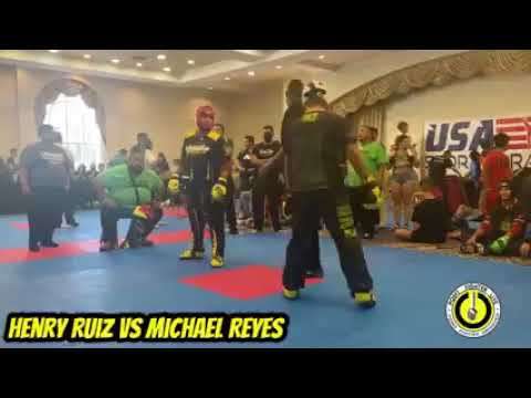 Henry Ruiz vs Michael Reyes- Mayan Challenge #karate