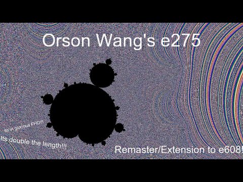 Orson Wang's "Deepest Mandelbrot Set Zoom Animation ever - a New Record!" Remaster/Extension!