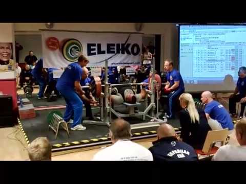 Finnish record (unofficial IPF WR) 266kg at Jeppis Gym in august