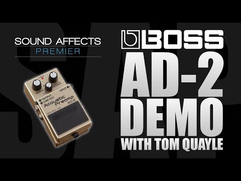 Boss AD-2 Acoustic Preamp Pedal 2016 - Present - Bronze image 4