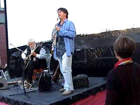 George Englund Jr Plays The Soprano Sax At The 2009 Port Townsend Film Festival