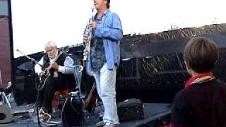 George Englund Jr Plays The Soprano Sax At The 2009 Port Townsend Film Festival