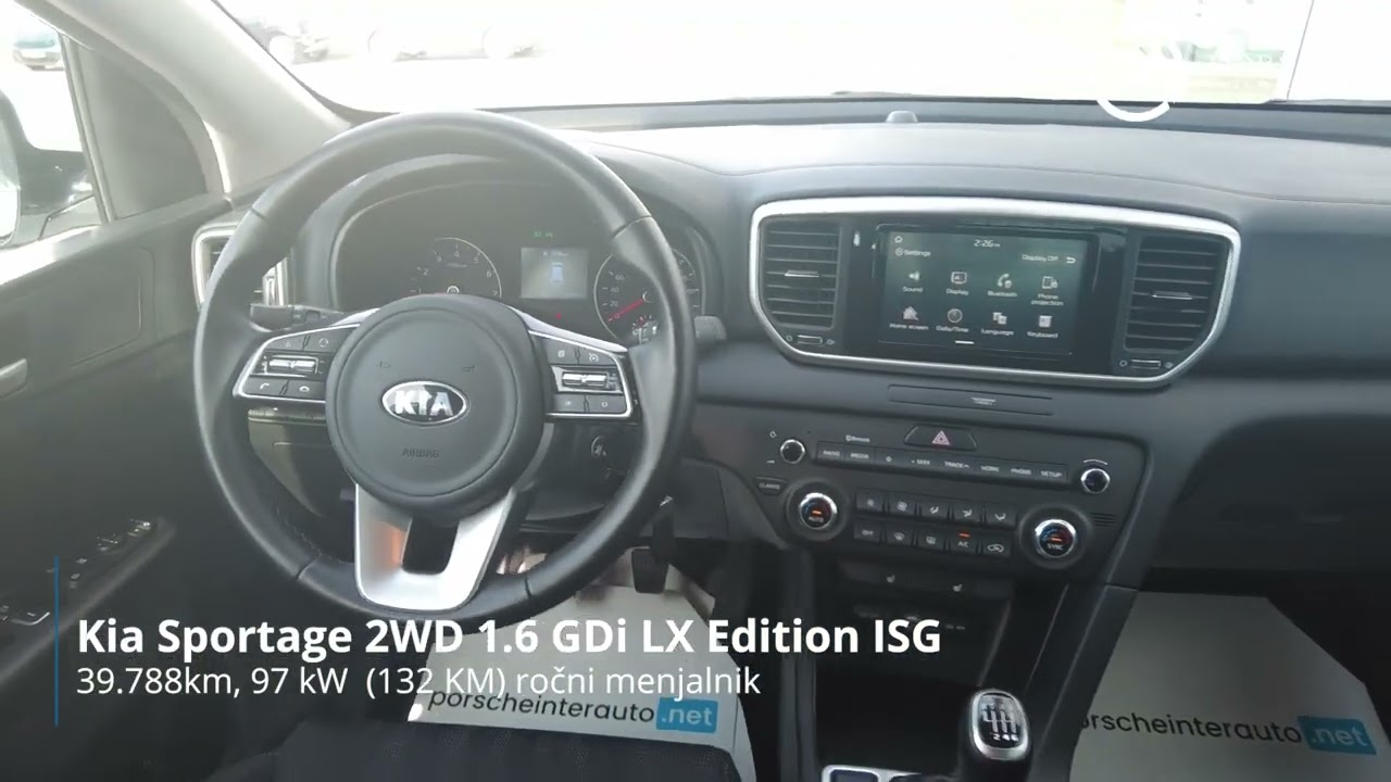 Kia Sportage 2WD 1.6 GDi LX Edition ISG - SLOVENSKO VOZILO