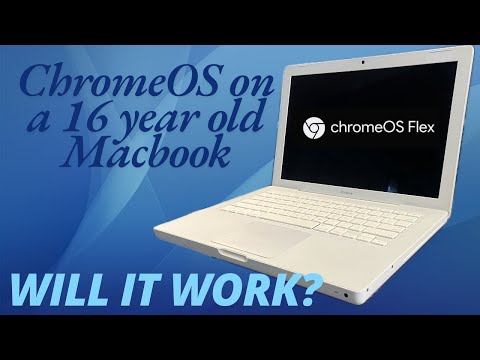 Can ChromeOS Flex breathe life into this 16 year old MacBook?