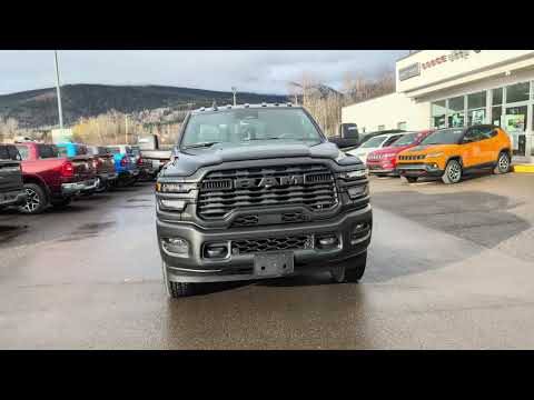 2026 Ram 3500 Tradesman 4x4 Crew Cab 6'4" Box in Black for sale at Frontier Chrysler Dodge Jeep Ram Fiat Ltd. in Smithers, BC