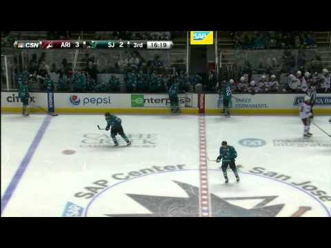 NHL 2014 11 22 Arizona Coyotes vs San Jose Sharks