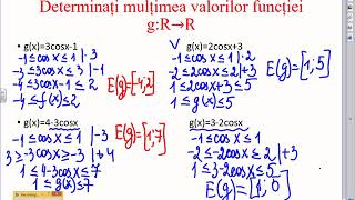 Matematica clasa X: Lectia 3: Aplicarea proprietăților funcțiilor trigonometrice.