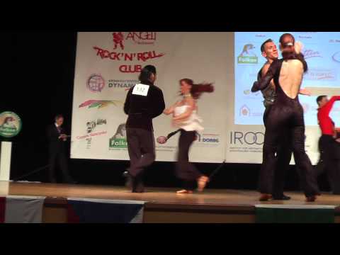 Discofox WM 2012 Finale Quick Hauptrunde Vizeweltmeister hp&steffi