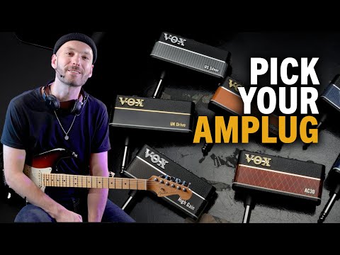 Vox amPlug 3 AC30 Headphone Guitar Amplifier w/Stereo FX, Tremolo, Speaker Emulation, Built-in Rhythms, and Aux in video review thumbnail