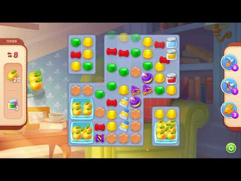 Homescapes Level 11499 No Boosters Gameplay #Bubunka