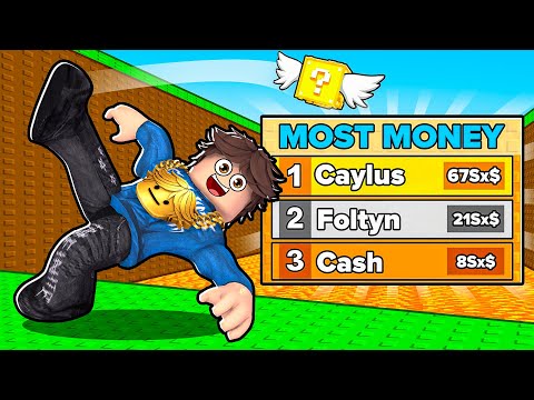 Getting TOP LEADERBOARD in Kick a Lucky Block!