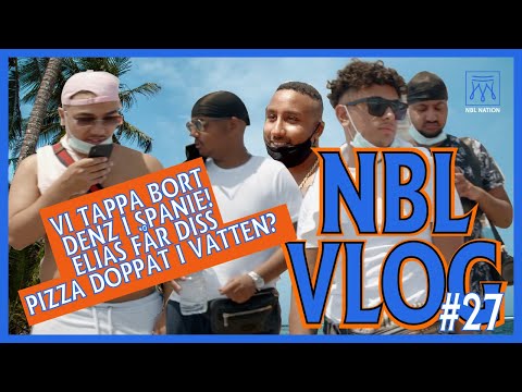 Vi Tappar bort Denz i Spanien, Elias Diss, Robbz x Brookz Video | NBL VLOG #27